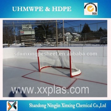 UHMWPE Synthetic Ice Rink Panel/ customized hockey dasher boards specification