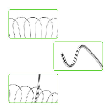 stainless steel storage fruit basket with banana hanger