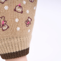 100% acrylic knitted gloves for kids