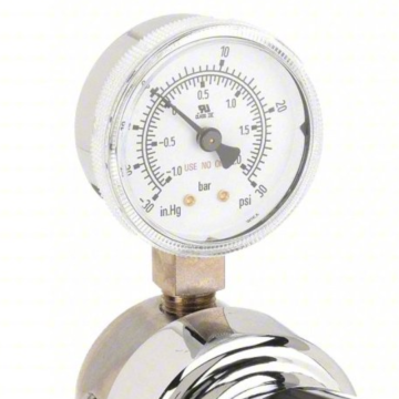 Oxygen Pressure Reducing Valve Pressure Gauge