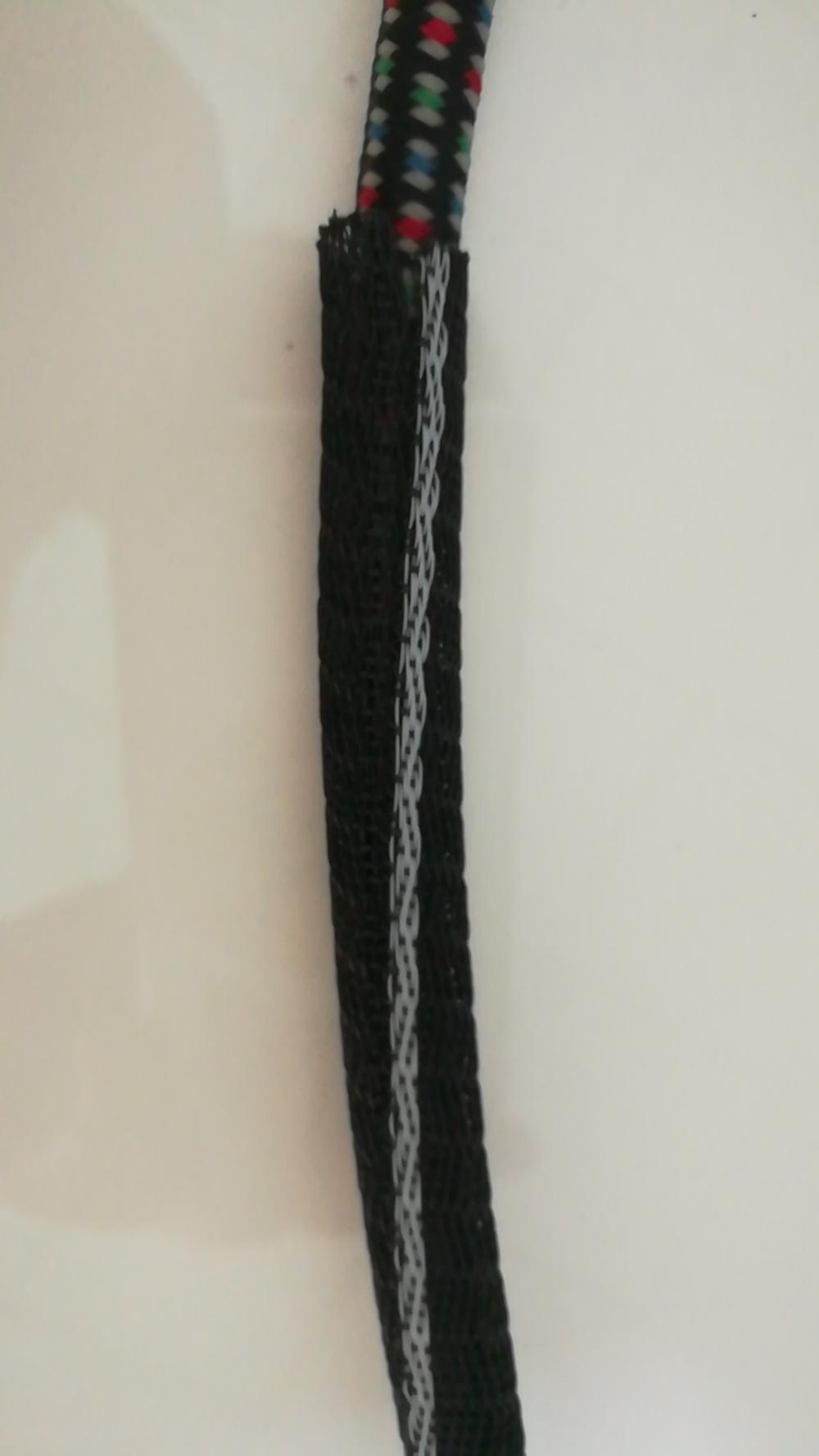 Braided Wrap for Wire Protector