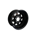 Borde de rueda de acero de remolque de calidad premium de 390 mm