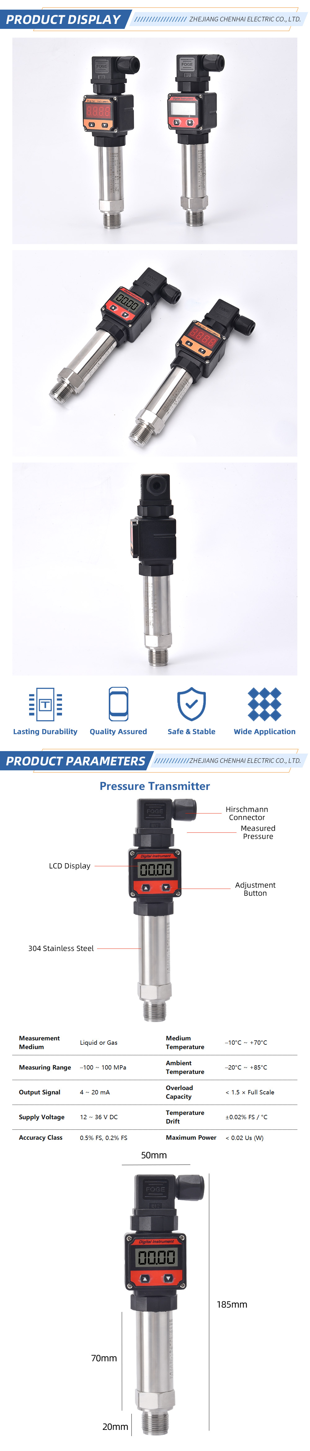 Pressure Transmitter