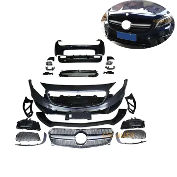 GLA45 X156 Body Kit Grille Front Rear Bumper for Mercedes-Benz GLA Class 2015-2019