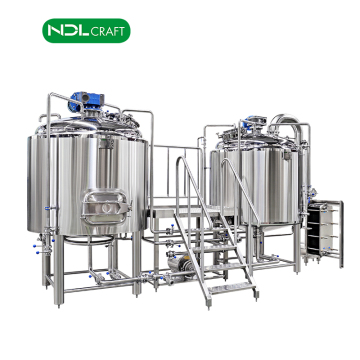 500L turnkey sus 304 craft beer brewing system