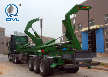 MQH37A New 40'HQ 37t Container Lift Crane Trailer
