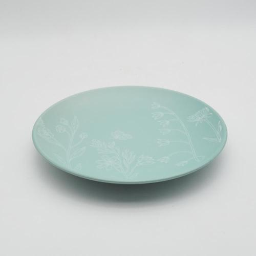 Novo design de design colorido padrão de decalque colorido para utensílios de grés de mesa de mesa de mesa
