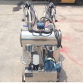 milking trolley machine for cow