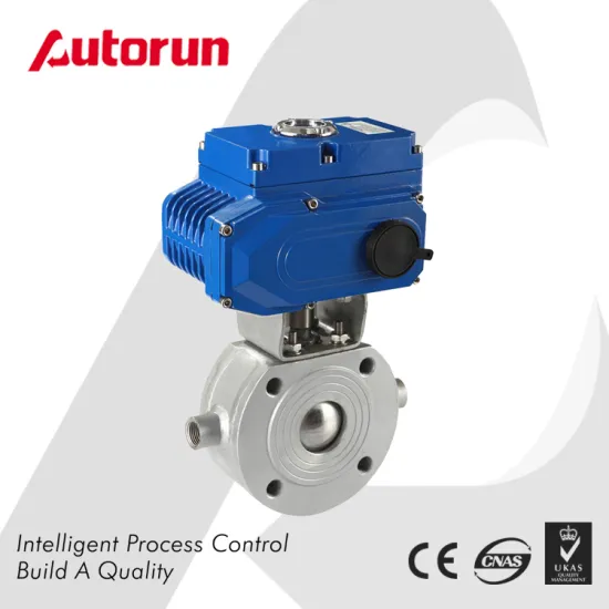 Jacketed Ball Valve with Electric Actuator