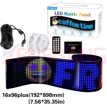 Ultra Light Transparent LED Film Screen for Flexible PCB and Glass Applications