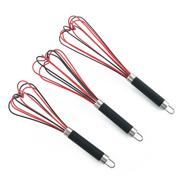 3 Sizes Silicone Egg Beater Whisk Milk Foamer Kitchen Gadget