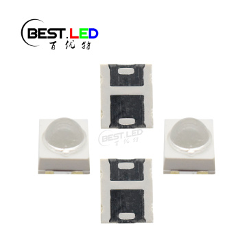 570nm LED Emitters Dome Lens SMD LED 60-Degree