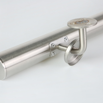 Wall Mounted Removable Stainless Steel Satin Stair Handrail