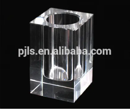 Crystal Pen Holder Popular Transparent Type Pen holder