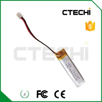3.7v Li-Polymer rechargeable battery 701247 bluetooth battery manufacturer