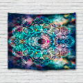 Bohemian Tapestry Wall Hanging Mandala Boho Hippie Indian Colorful Wall Tapestry Psychedelic for Livingroom Bedroom Dorm Home De