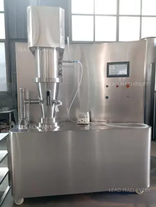 Instant drink fluid bed granulator