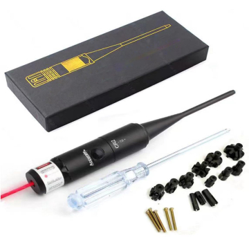 Outdoor Tactical Three-Stage Red Light Zeroing Device with Button Laser Calibrator