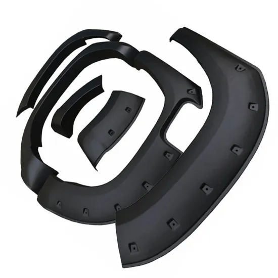 4x4 Accessories: Decorative Screwsfender Flares for LDV T60 (2016-2019) - Short Version