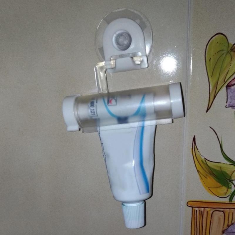 Rolling Squeezer Toothpaste Dispenser Tube Sucker Holder Dental Cream Bathroom Accessories Manual Syringe Gun Dispenser