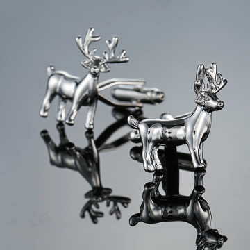 XK678 Men's fashion brand Cufflinks other animal deer Cufflinks French business suits clothing accessories