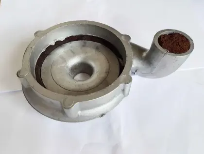 Aluminum turbine casing/turbo housing