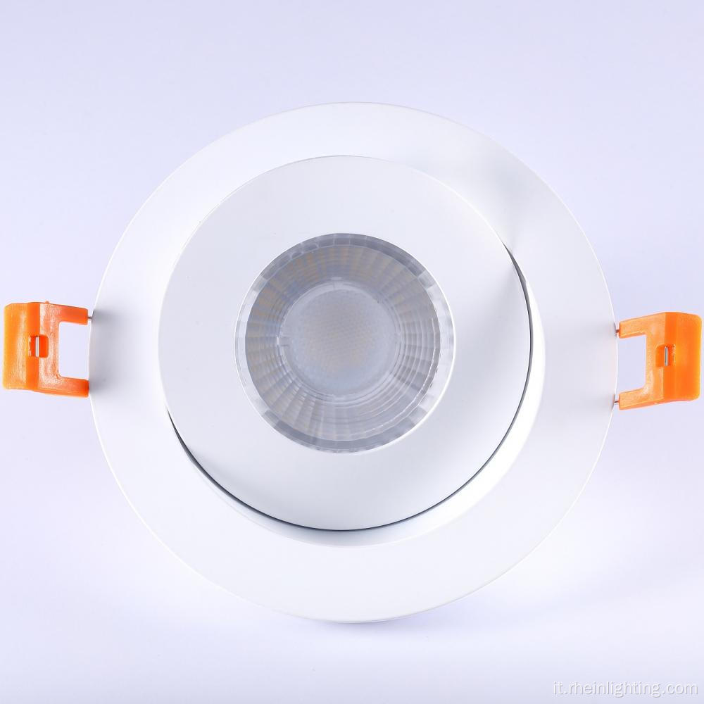 Downlight Gimbal a LED rotante a 360 gradi