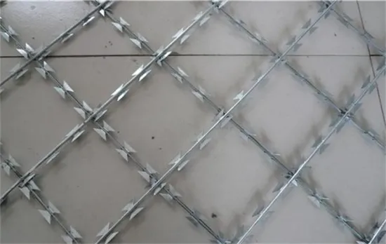 Welded Razor Blade Wire Mesh