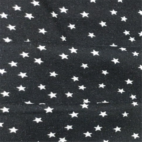 Fashion Rayon Challis Star Print Bluzka Summer Fabric