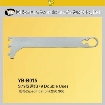 metal hanging bracket slotted pipe holder
