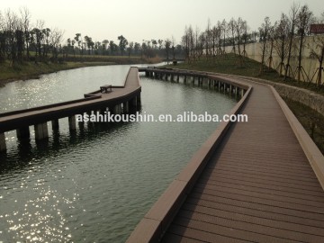 New Product Deck WPC Flooring with Grooves