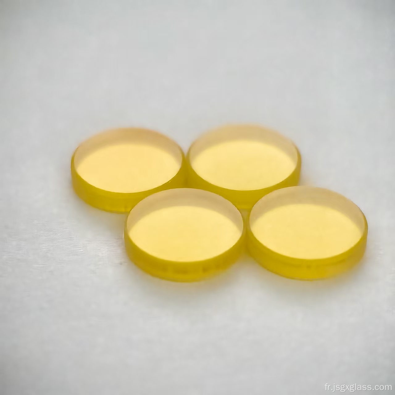 Filtres en verre optique jaune JB510 GG515 Y-50
