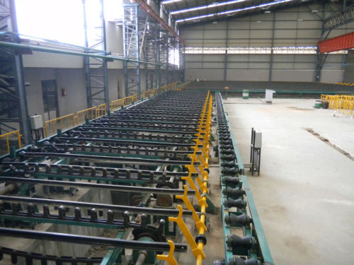 Seamless steel pipe cooling bed