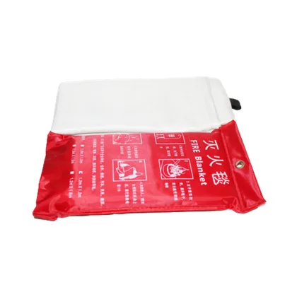 Factory Fire Extinguishing Insulation Blanket | Fireproof Fiberglass Emergency Fire Blanket