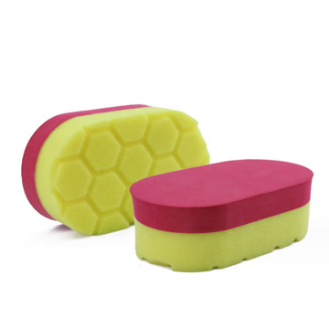 Honeycomb Hand Grip EVA Sponge for Car Interior and Tire Cleaning