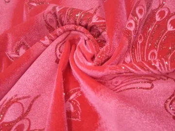 2016 factory sale top quality ks velvet coating and metallic fabric