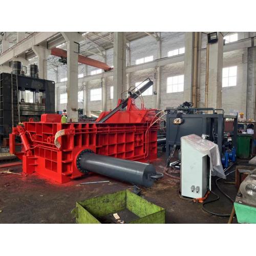 Automatic Metal Scraps Steel Aluminum Copper Shavings Baler