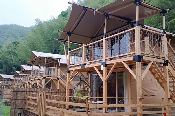 hotel tent house