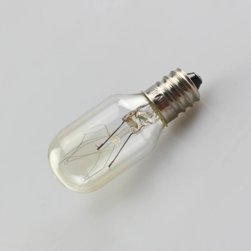 Mini Clear Salt Lamp Bulbs: T20/T25/ST26/ST19 15W/25W E12/E14 Incandescent