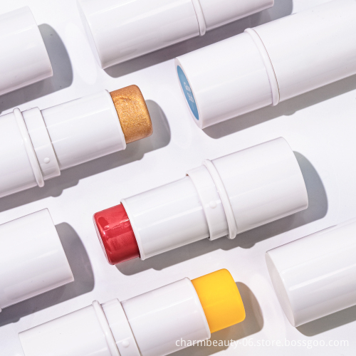 Charm Beauty Multi-Function Makeup Stick: Highlighter, Moisturizing Lipstick, and Cream Blush for Face