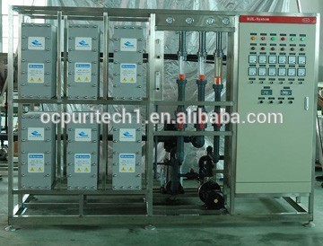 Industrial use Cosmetics pharmacy ultra pure EDI water treatment system