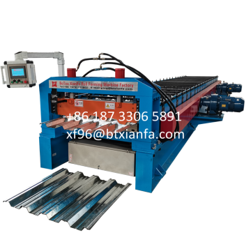 Gi trapezoidal takpanel takmaskin