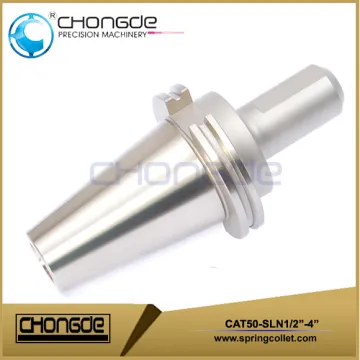 High Precision CAT50-SLN1/2"-4" Side lock end mill holder