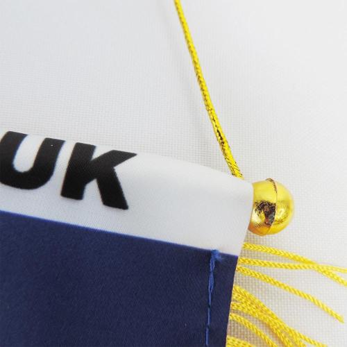 fast delivery promotional football club hanging flag
