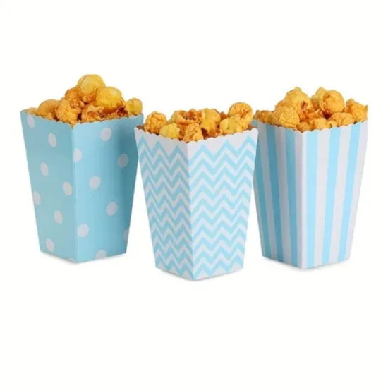 Popcorn Retail Packaging Gift Box