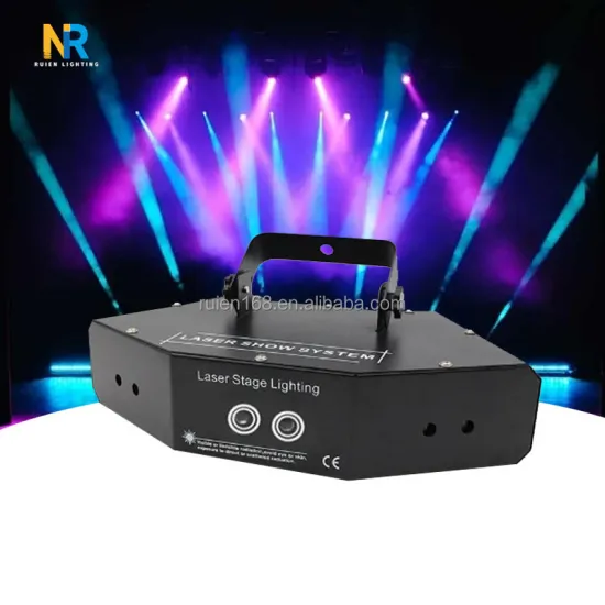 RUIEN 6 Eyes RGB Laser Beam Light: Enhancing Your Party with Dynamic Stage Lighting
