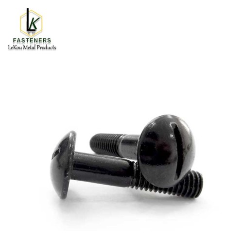 Машынны шрубавая шруба з кроквеннай галоўкай з прарэзам - нержавеючая сталь