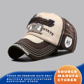 Topi Bisbol Bordir Hawaii Vintage yang Dicuci