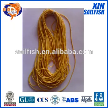 orange color fishing rope made in gold city