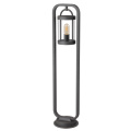E27 Aluminium Bearing Struktur Lampu Bollard Luar